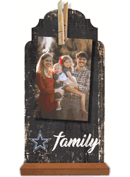 Dallas Cowboys Family Clothespin 6x12