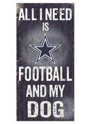 Dallas Cowboys Football and My Dog Sign
