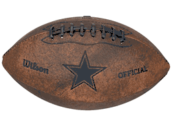 Dallas Cowboys Football - Vintage Throwback - 9 Inches