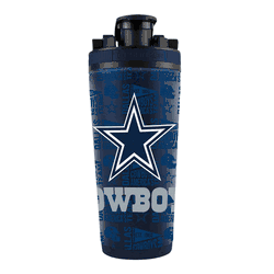 Dallas Cowboys Ice Shaker 26oz Stainless Steel