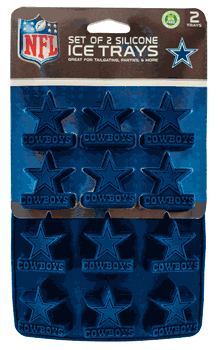 Dallas Cowboys Ice Trays 2-Pack