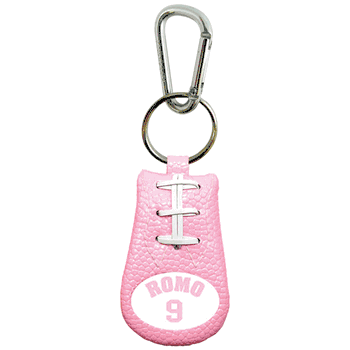 Dallas Cowboys Keychain Pink Jersey Tony Romo Design CO