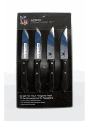 Dallas Cowboys Knife Set - Steak - 4 Pack