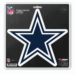 Dallas Cowboys Large Decal Sticker