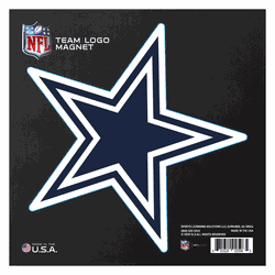 Dallas Cowboys Large Team Logo Magnet 10" (8.7329"x8.3078")