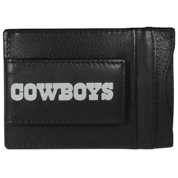 Dallas Cowboys Logo Leather Cash and Cardholder