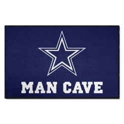 Dallas Cowboys Man Cave Starter Mat Accent Rug - 19in. x 30in.