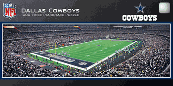 Dallas Cowboys NFL 1000pc Panoramic Puzzle - End Zone
