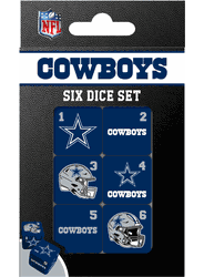Dallas Cowboys NFL Dice Set