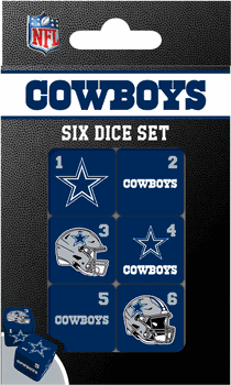 Dallas Cowboys NFL Dice Set