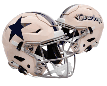 Dallas Cowboys NFL Full Size SPEEDFLEX Authentic Speed Football Helmet RETRO