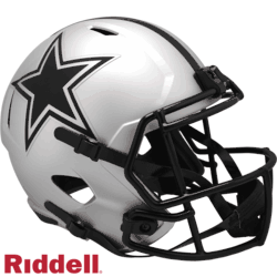 Dallas Cowboys NFL Helmet Riddell Replica Full Size Speed Style Rave Alternate <B>RAVE</B>
