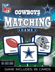 Dallas Cowboys NFL Matching Game