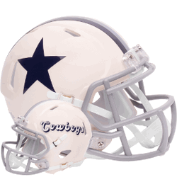 Dallas Cowboys NFL Mini Speed Football Helmet RETRO