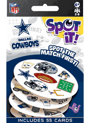 Dallas Cowboys NFL Spot It! Game