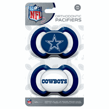 Dallas Cowboys Pacifier 2-Pack