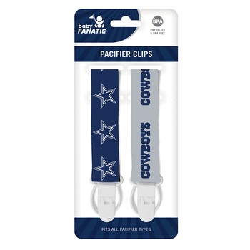 Dallas Cowboys Pacifier Clips