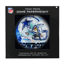 Dallas Cowboys Paperweight Domed