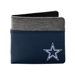 Dallas Cowboys Pebble BiFold Wallet NAVY