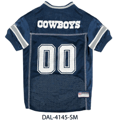 Dallas Cowboys Pet Mesh Jersey Small