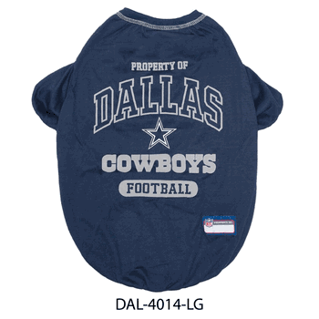 Dallas Cowboys Pet Tee Shirt Large