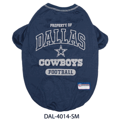 Dallas Cowboys Pet Tee Shirt Small