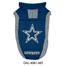 Dallas Cowboys Puffer Vest - Medium