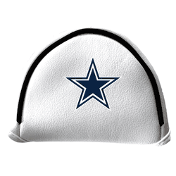 Dallas Cowboys Putter Cover - Mallet (White)