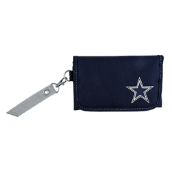 Dallas Cowboys Ribbon Organizer Wallet Gray