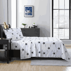 Dallas Cowboys Scatter Bedding Sheet Set Full