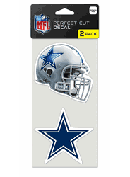 Dallas Cowboys Set of 2 Die Cut Decals