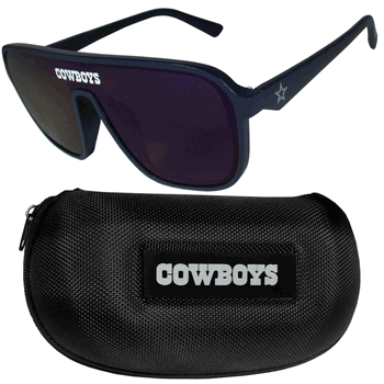 Dallas Cowboys Shield Sunglasses with Case