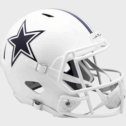 Dallas Cowboys Speed Replica Full Size Football Helmet 2022 Alternate On-Field