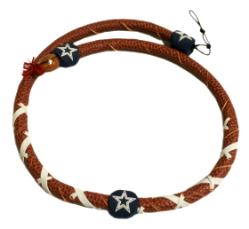 Dallas Cowboys Spiral Necklace