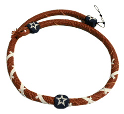 Dallas Cowboys Spiral Necklace