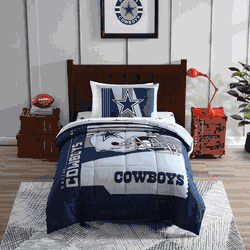 Dallas Cowboys Status Bed In A Bag Twin