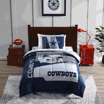 Dallas Cowboys Status Bed In A Bag Twin