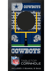 Dallas Cowboys Tabletop Cornhole