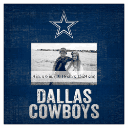 Dallas Cowboys Team Name 10"x10" Picture Frame