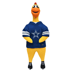 Dallas Cowboys Team Rubber Chicken Toy