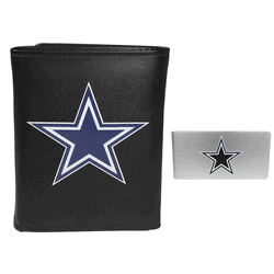 Dallas Cowboys Tri-fold Wallet & Money Clip