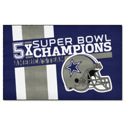 Dallas Cowboys Ulti-Mat Rug - 5ft. x 8ft.