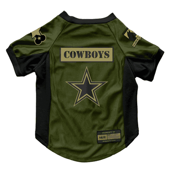 Dallas Cowboys Valor Pet Stretch Jersey - XL