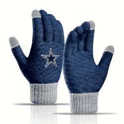 Dallas Cowboys Waffle Knit Glove