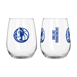 Dallas Mavericks 16oz Gameday Curved Beverage Glass