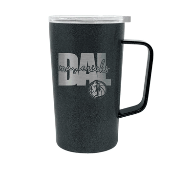 Dallas Mavericks 18oz Onyx Hustle Travel Mug