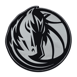Dallas Mavericks 3D Chrome Metal Emblem