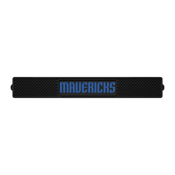 Dallas Mavericks Bar Drink Mat - 3.25in. x 24in.