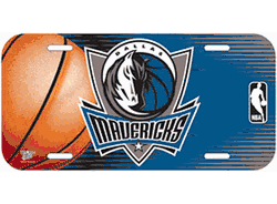 Dallas Mavericks License Plate