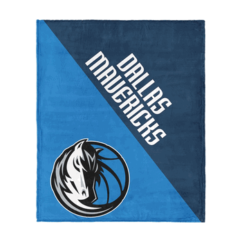 Dallas Mavericks NBA Halftone Silk Touch Throw Blanket 46x60 inches